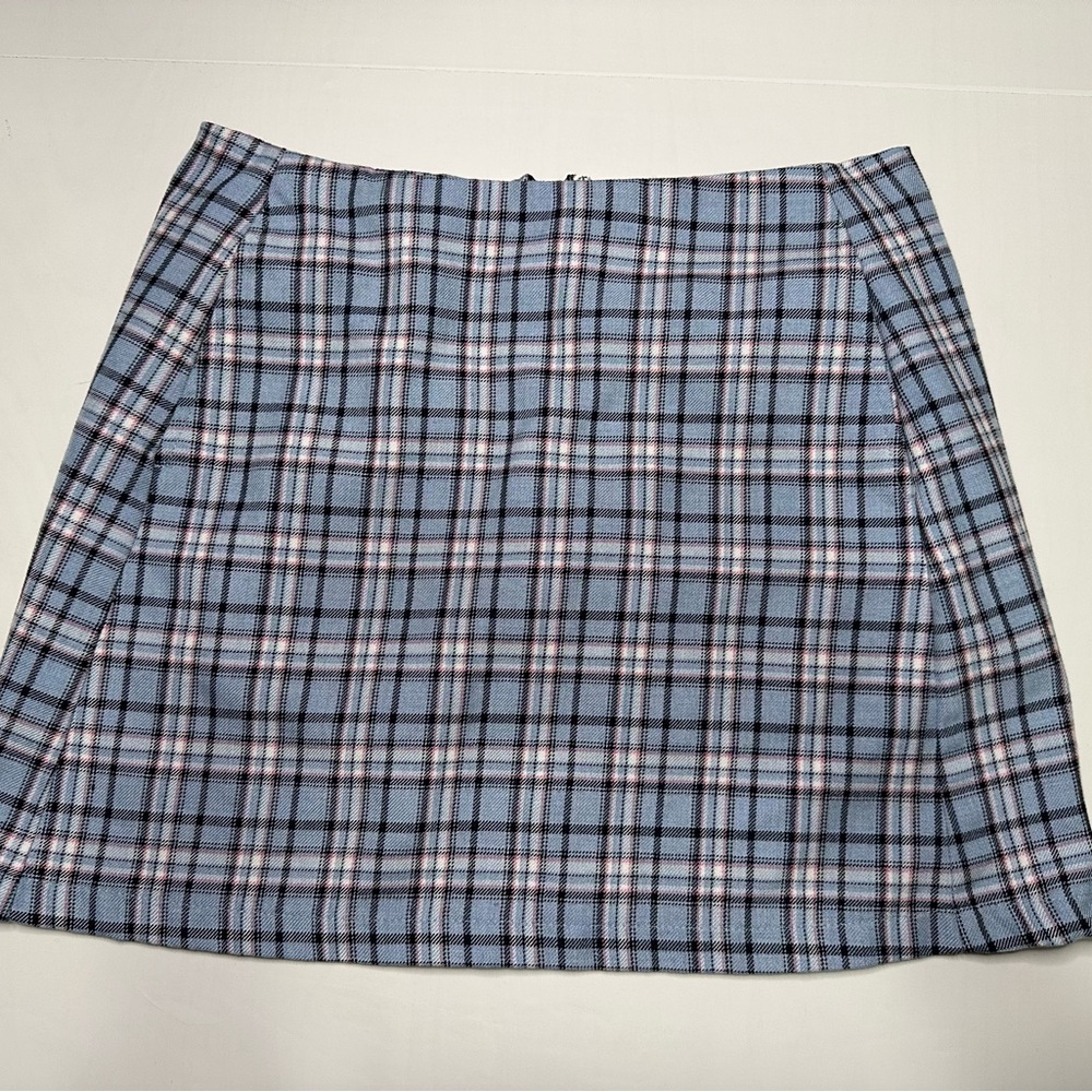 Urban Outfitters Plaid Pelmet Mini Skirt XS w/ Pockets